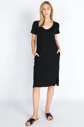 3rd Story - Rachel Midi Dress - Black