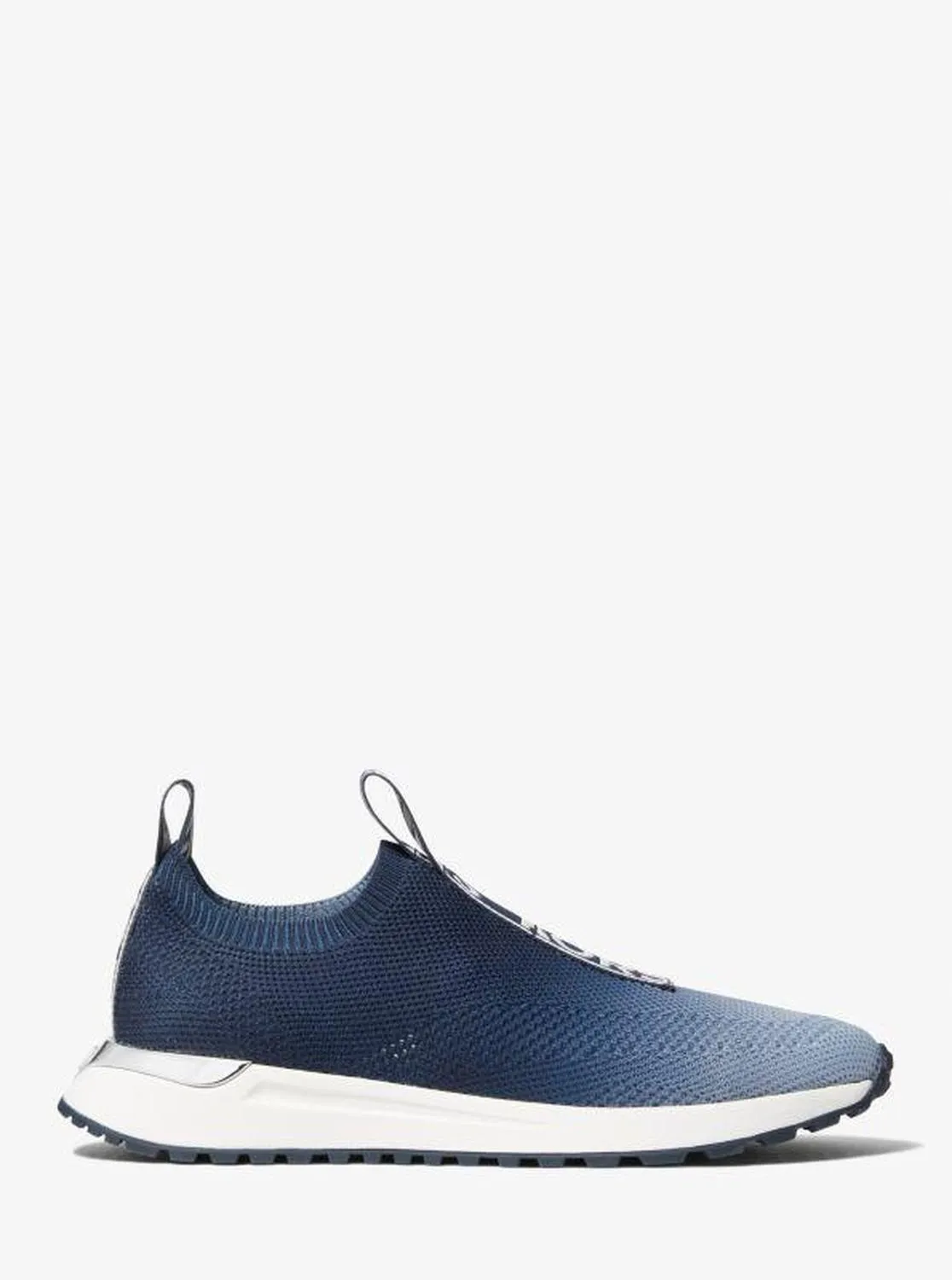 Bodie Logo Tape Ombré Stretch Knit Slip-On Trainer