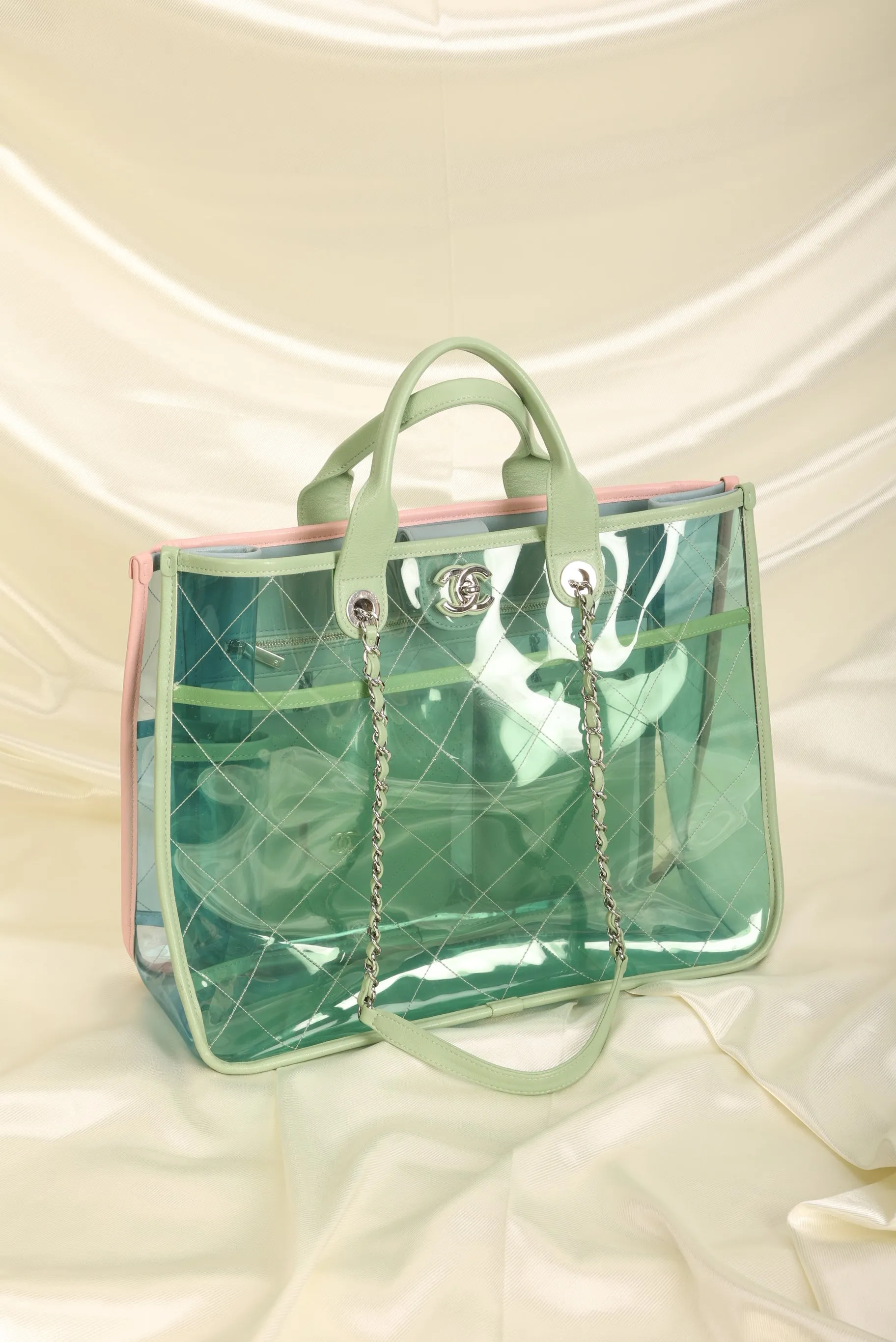 Chanel 2018 Pastel Coco Splash Medium Tote