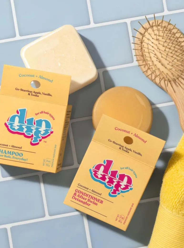 Conditioner Bar & After Swim Detangler - Coconut & Almond