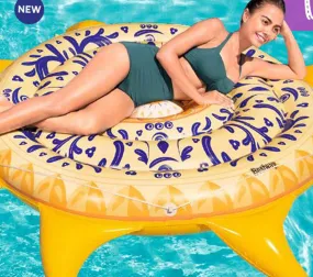 Inflatables and Floats Bestway Sunny Sicily 89" Island Lounge Air Mat