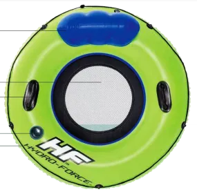 Inflatables and Rafts Bestway Whitecap Rider Hydro Force 47" Swim Tube, Ages 10 