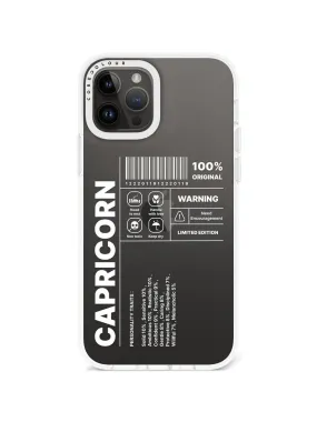 iPhone 12 Pro Warning Capricorn Phone Case