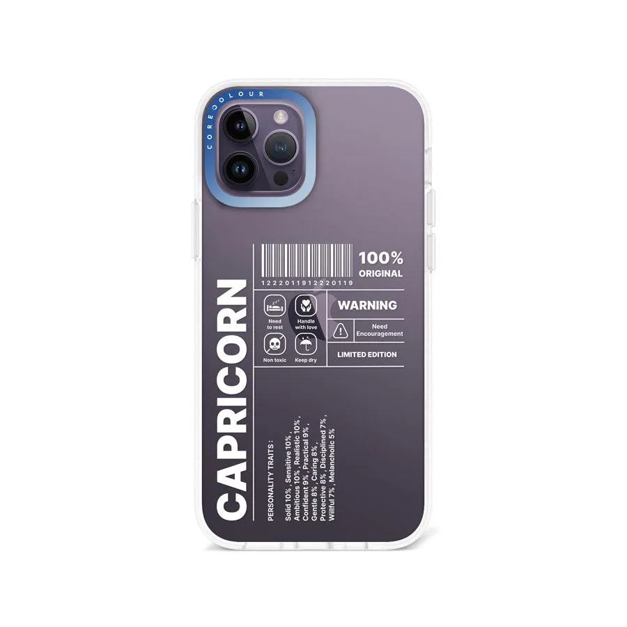 iPhone 12 Pro Warning Capricorn Phone Case